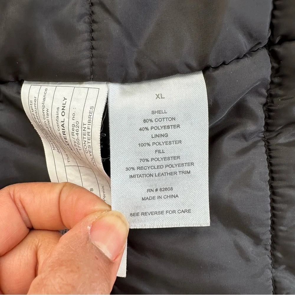 Rugged Elements Men's‎ Red & Grey Plaid Front Snap Shacket with Lining Size: XL